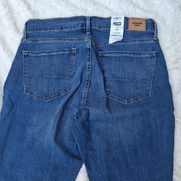 Denizen from Levi's Medium Indigo Skinny Jeans with Distressed Details - Picture 10 of 10